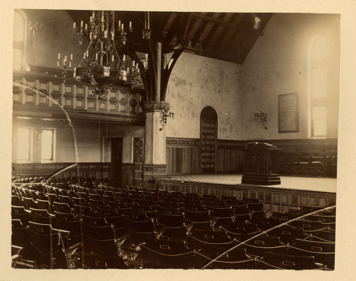 Interior of Brua Chapel – Constructing the Past